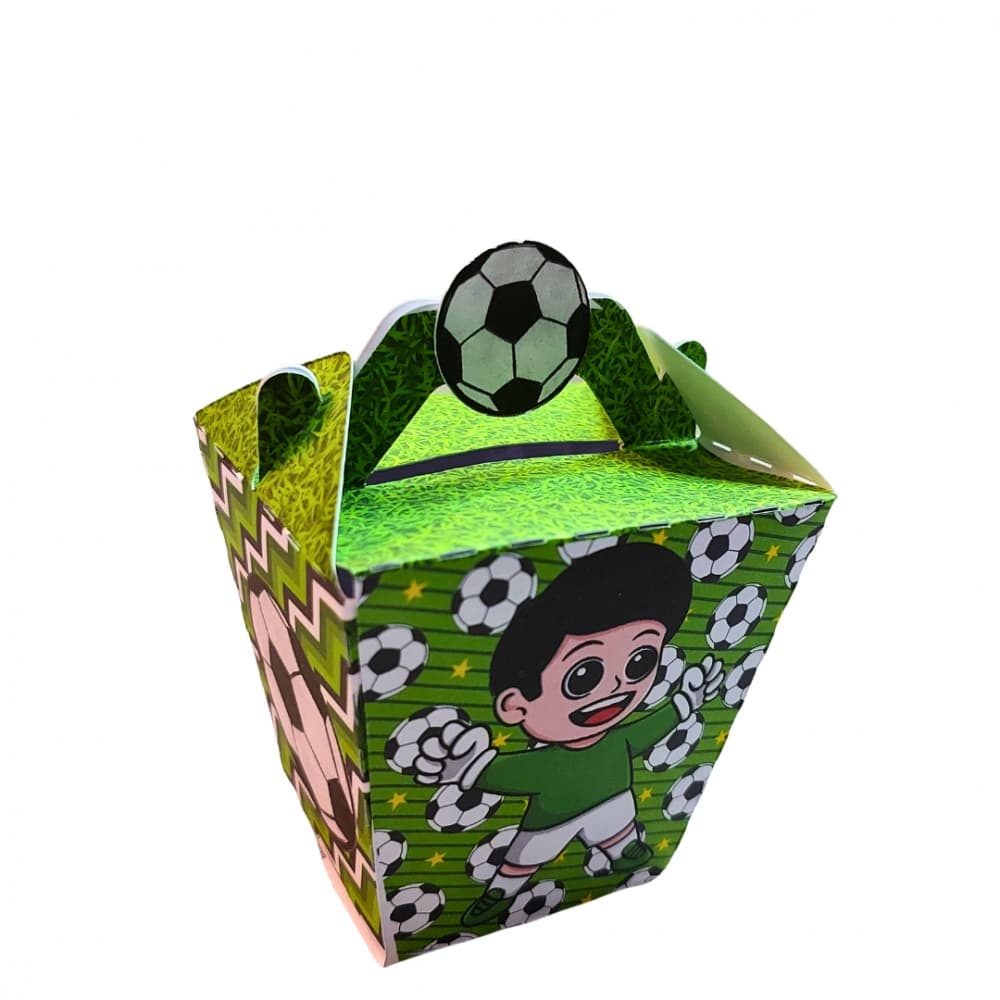 Caixa Sushi Futebol Verde (10 unidades) - Drible a Fome com Estilo!