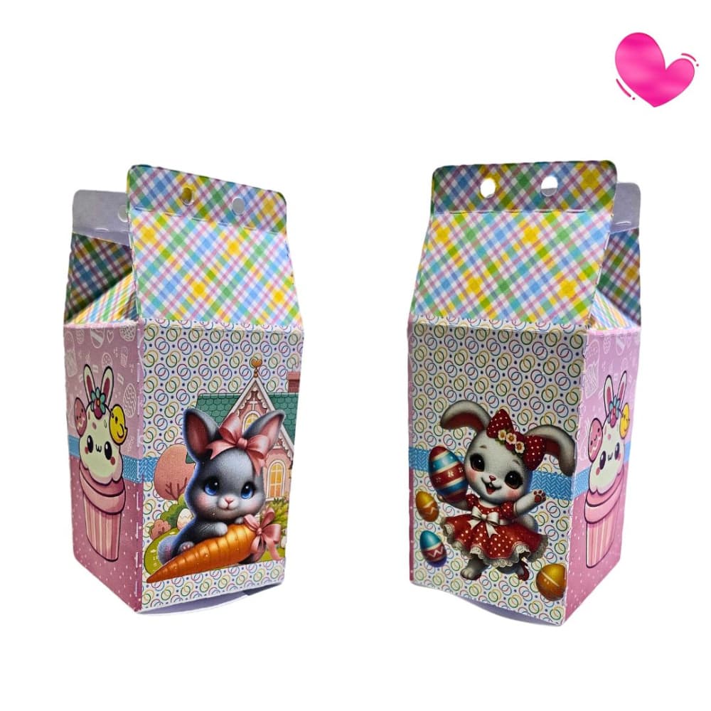 Kit 10 Caixas Milk Páscoa Exclusivo | Mimosê - Lembrancinhas Personalizadas