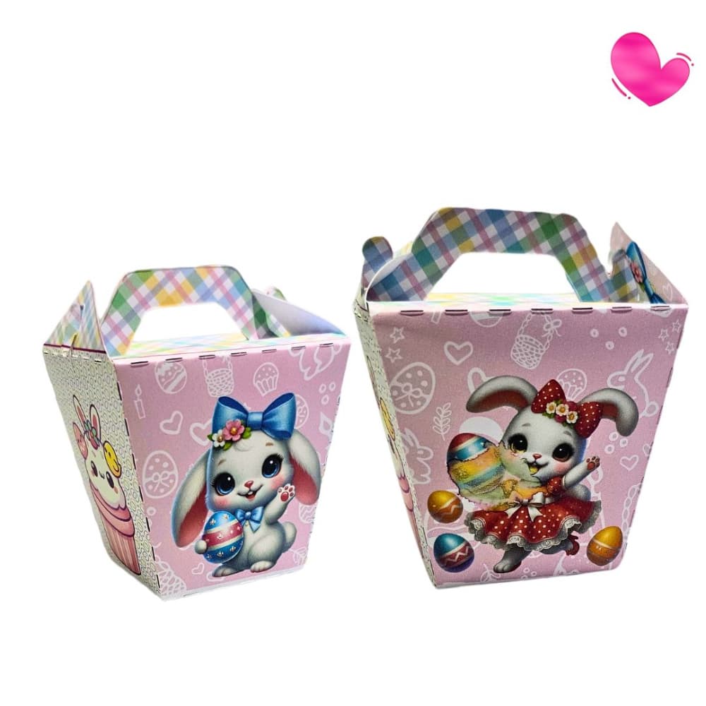 Kit 10 Caixas Sushi Páscoa Lembrancinha Personalizada